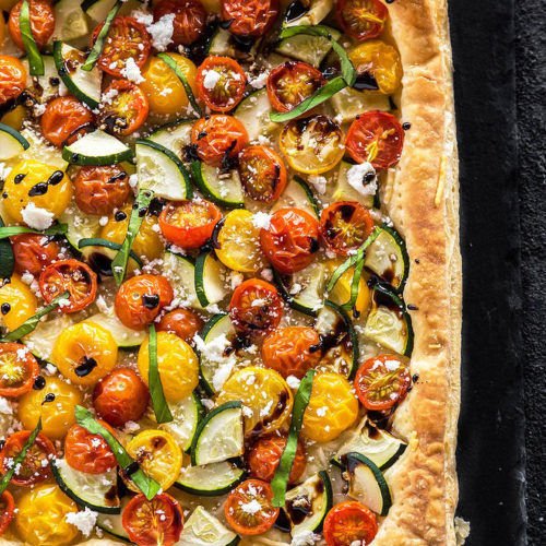 Zucchini Tart with Ricotta and Herbs | The Milk Pail Market